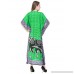 SKAVIJ Kaftan Beachwear Cover Up Long Maxi Dress Caftan Nightgown Gifts for Women Green B07CM9B59G